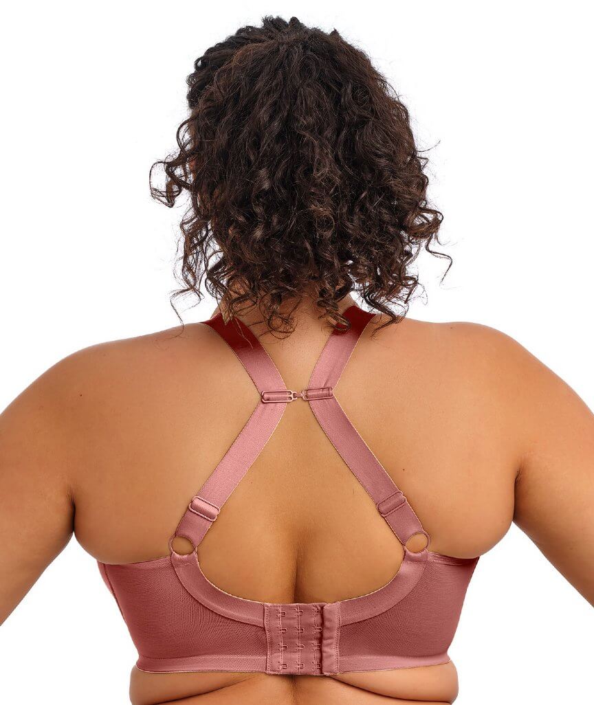 Elomi Energise Underwired Sports Bra - Rosewood - Image 2