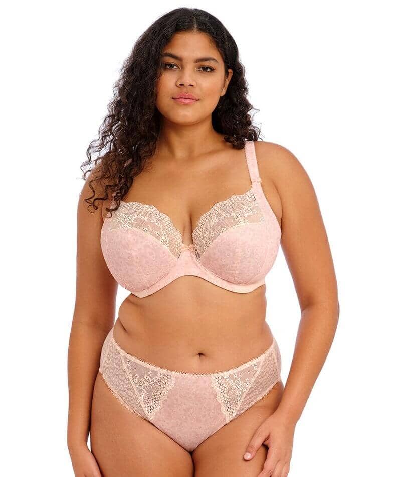Elomi Lucie Underwire Stretch Plunge Bra - Pale Blush - Image 5