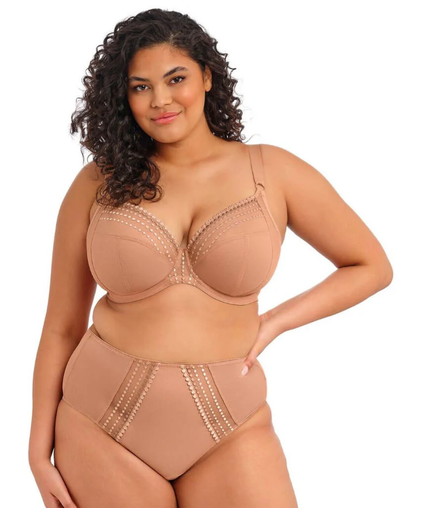 Elomi Matilda Full Brief - Cafe Au Lait - Image 6