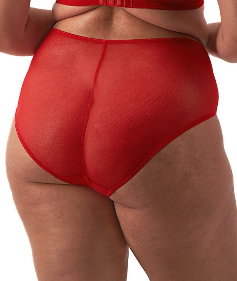 Elomi Matilda Full Brief - Haute Red - Image 2