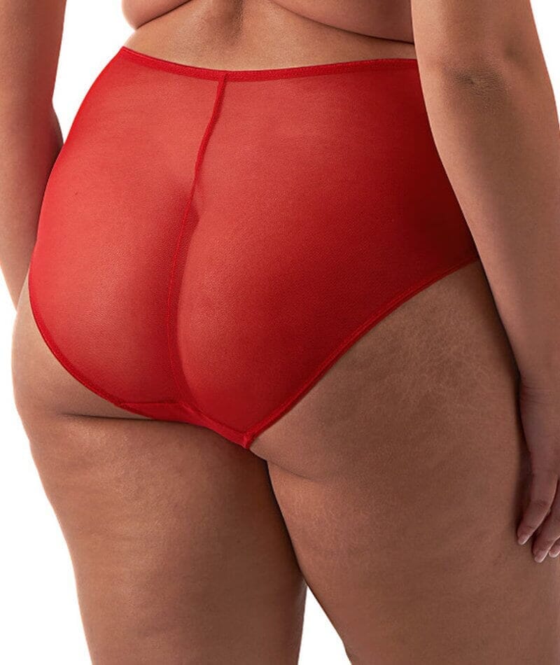 Elomi Matilda Full Brief - Haute Red - Image 4
