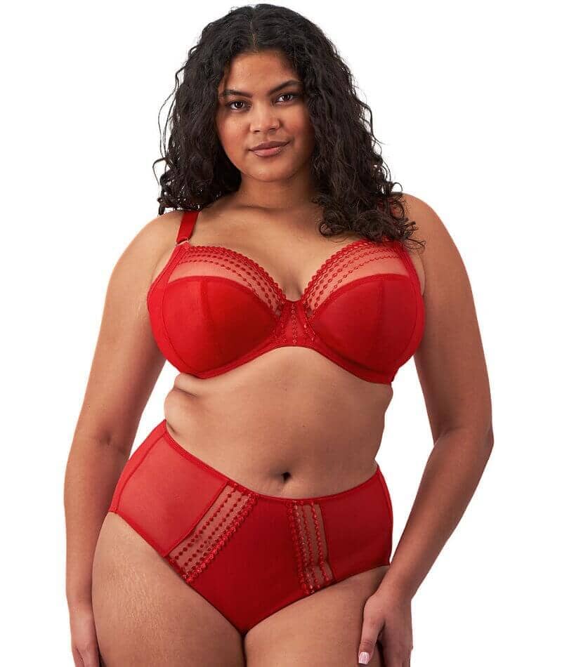 Elomi Matilda Full Brief - Haute Red - Image 5