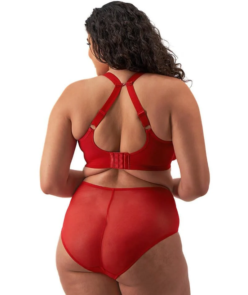 Elomi Matilda Full Brief - Haute Red - Image 6