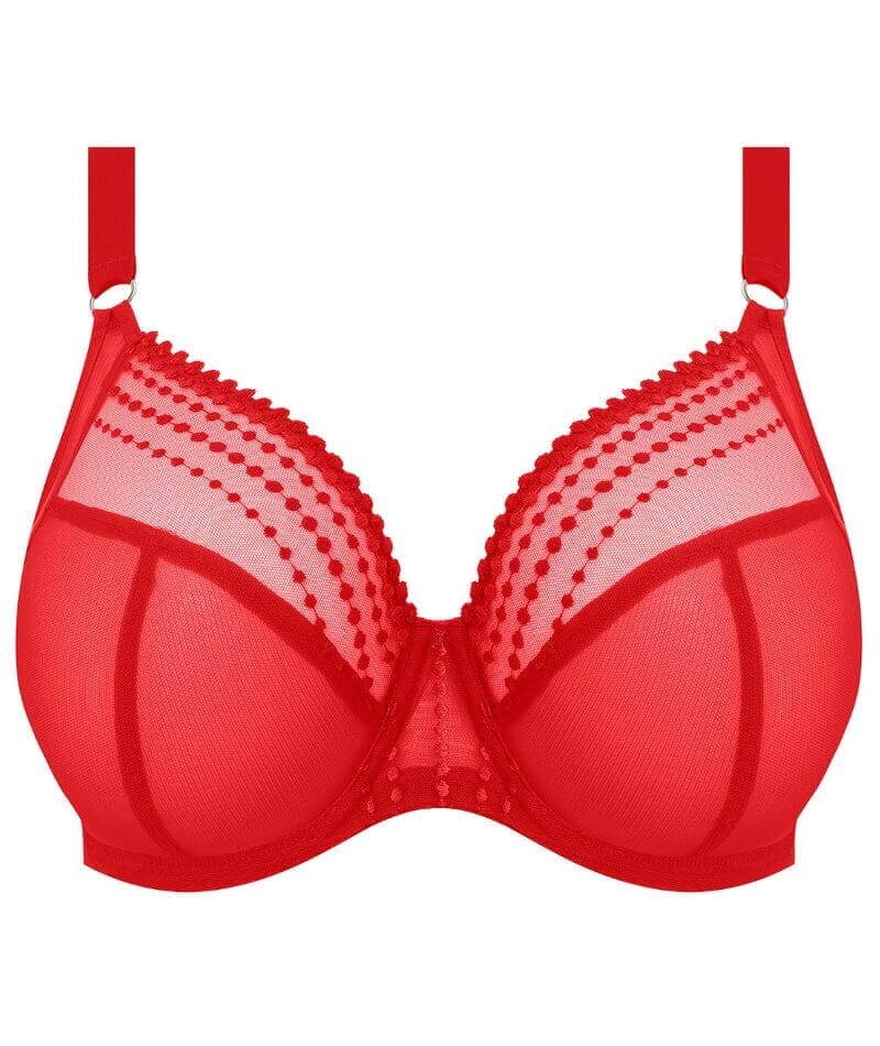 Elomi Matilda Underwired Plunge Bra - Haute Red - Image 13