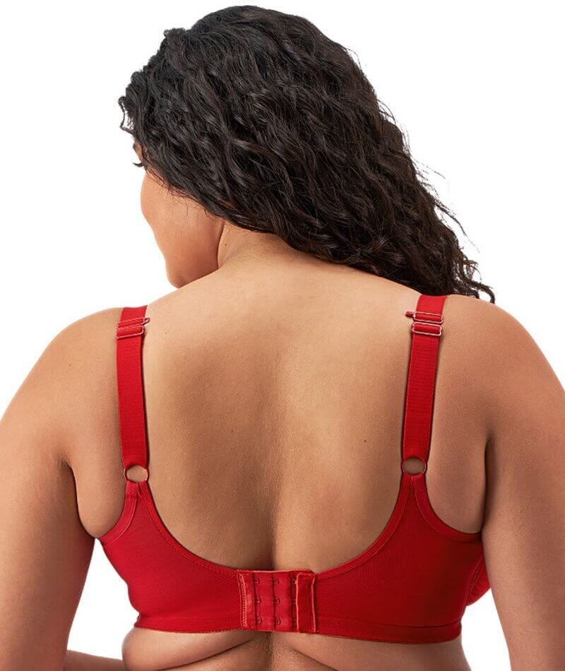 Elomi Matilda Underwired Plunge Bra - Haute Red - Image 3