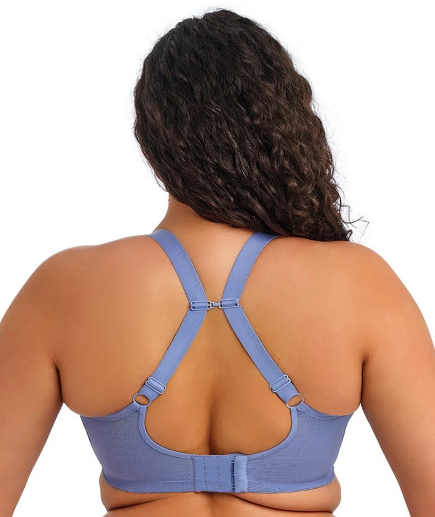 Elomi Matilda Underwired Plunge Bra - Lunar Blue - Image 2
