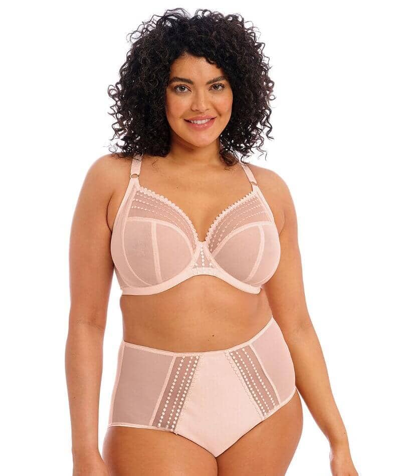Elomi Matilda Underwired Plunge Bra - Pearl Blush - Image 4