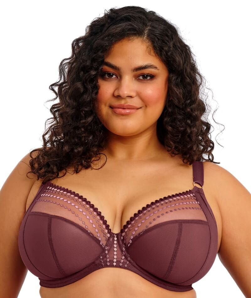 Elomi Matilda Underwired Plunge Bra - Sugarplum