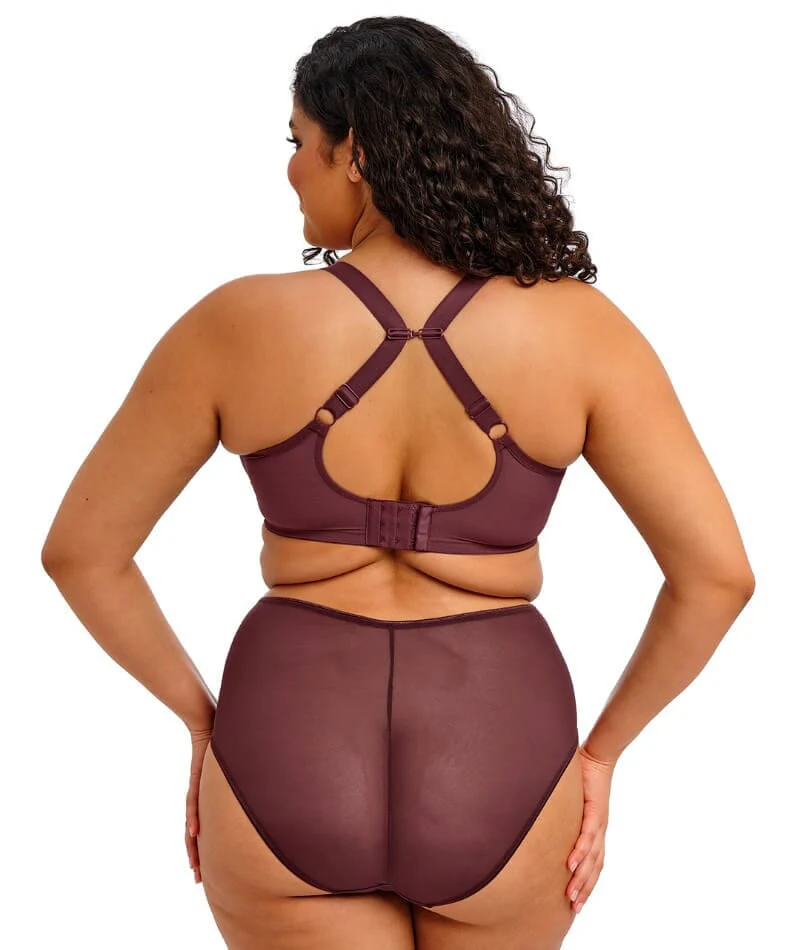 Elomi Matilda Underwired Plunge Bra - Sugarplum - Image 7