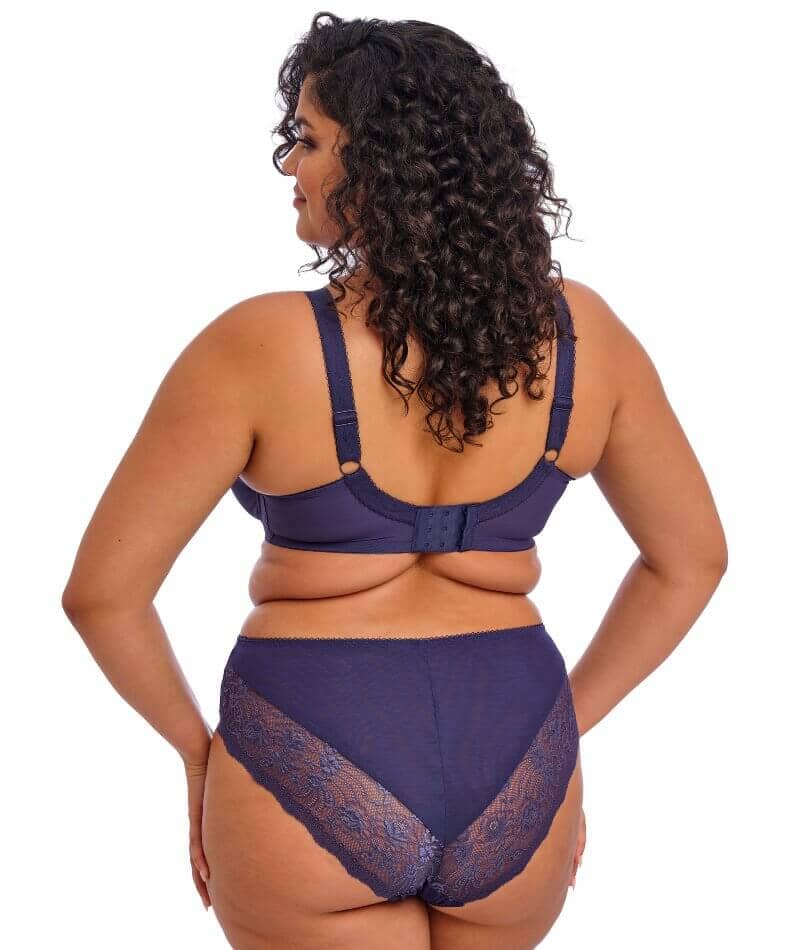 Elomi Morgan High Leg Brief - Midnight - Image 6