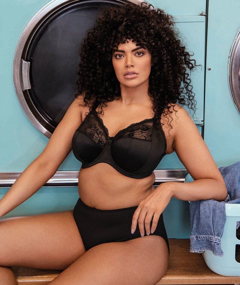 Elomi Morgan Underwired Bra - Black - Image 8