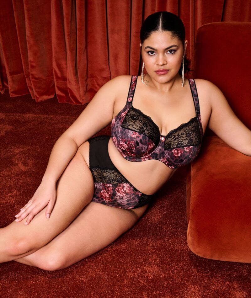 Elomi Morgan Underwired Bra - Dark Romance - Image 4