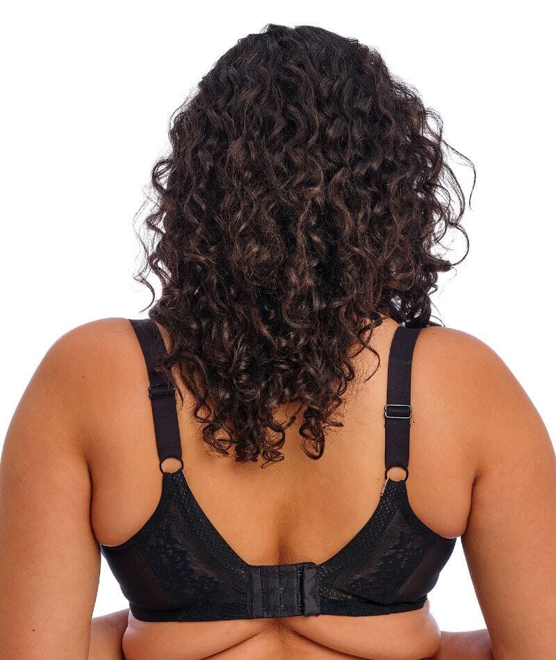 Elomi Nerina Underwire Stretch Plunge Bra - Black - Image 2
