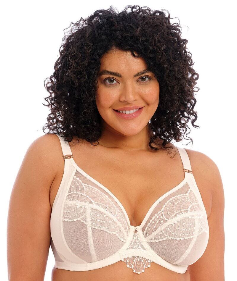 Elomi Priya Underwired Plunge Bra - Vanilla - Image 4