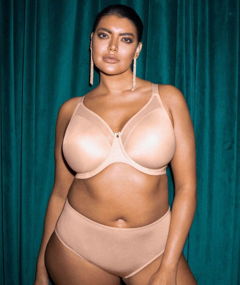 Elomi Smooth Underwire Moulded T-Shirt Bra - Sahara - Image 4