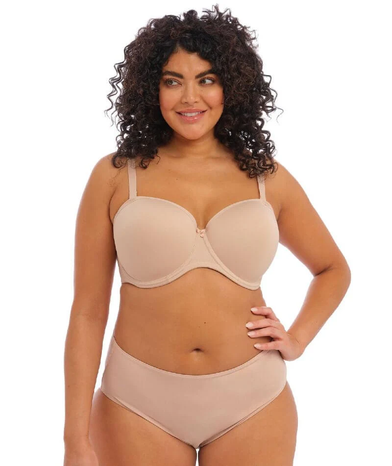 Elomi Smooth Underwired Moulded Strapless Bra - Sahara - Image 10