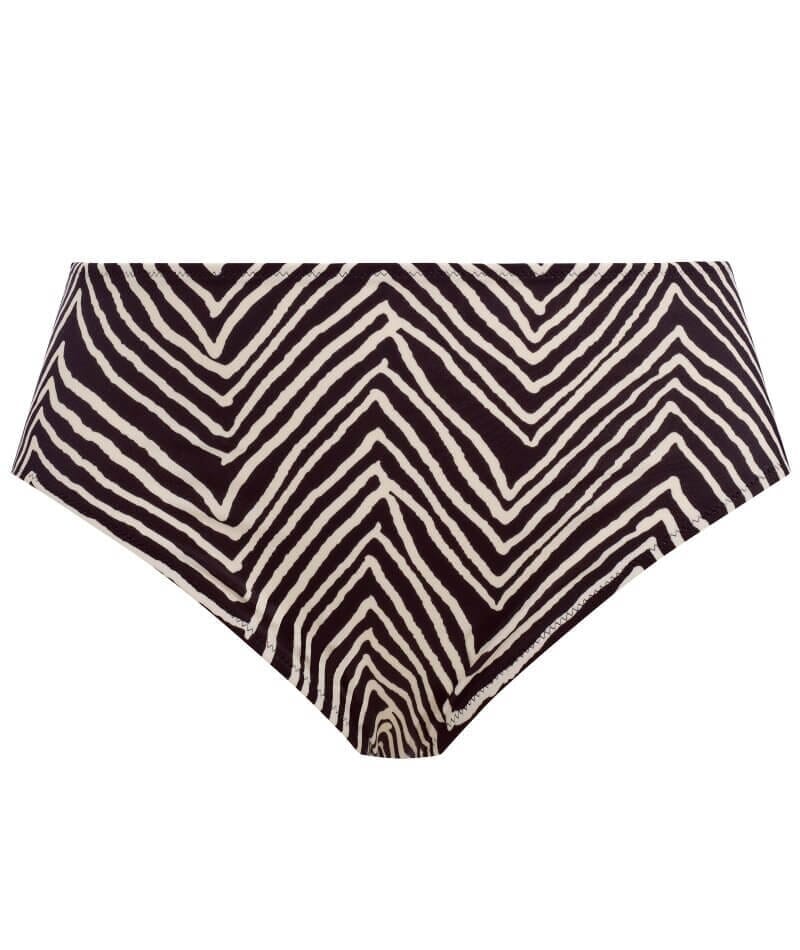 Elomi Swim Fiji Falls Mid Rise Bikini Brief - Black - Image 6