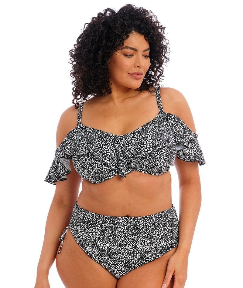 Elomi Swim Pebble Cove Underwired Bikini Top - Black - Image 3