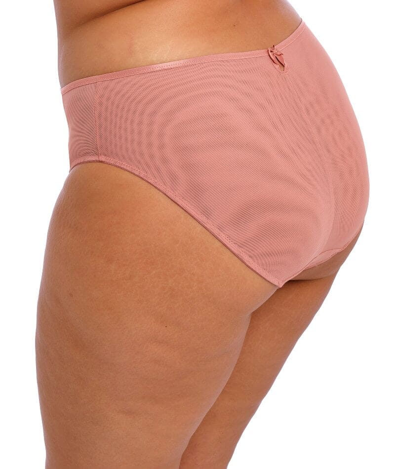 Elomi Teagan High Leg Brief - Ash Rose - Image 3
