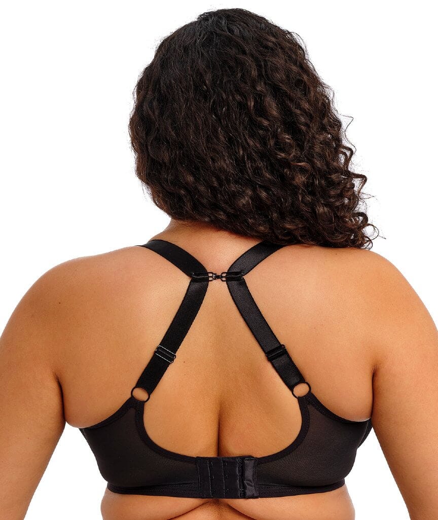 Elomi Tiernie Underwire Stretch Plunge Bra - Black - Image 2