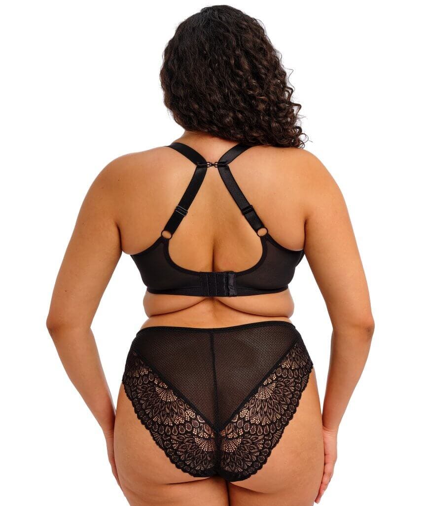 Elomi Tiernie Underwire Stretch Plunge Bra - Black - Image 6