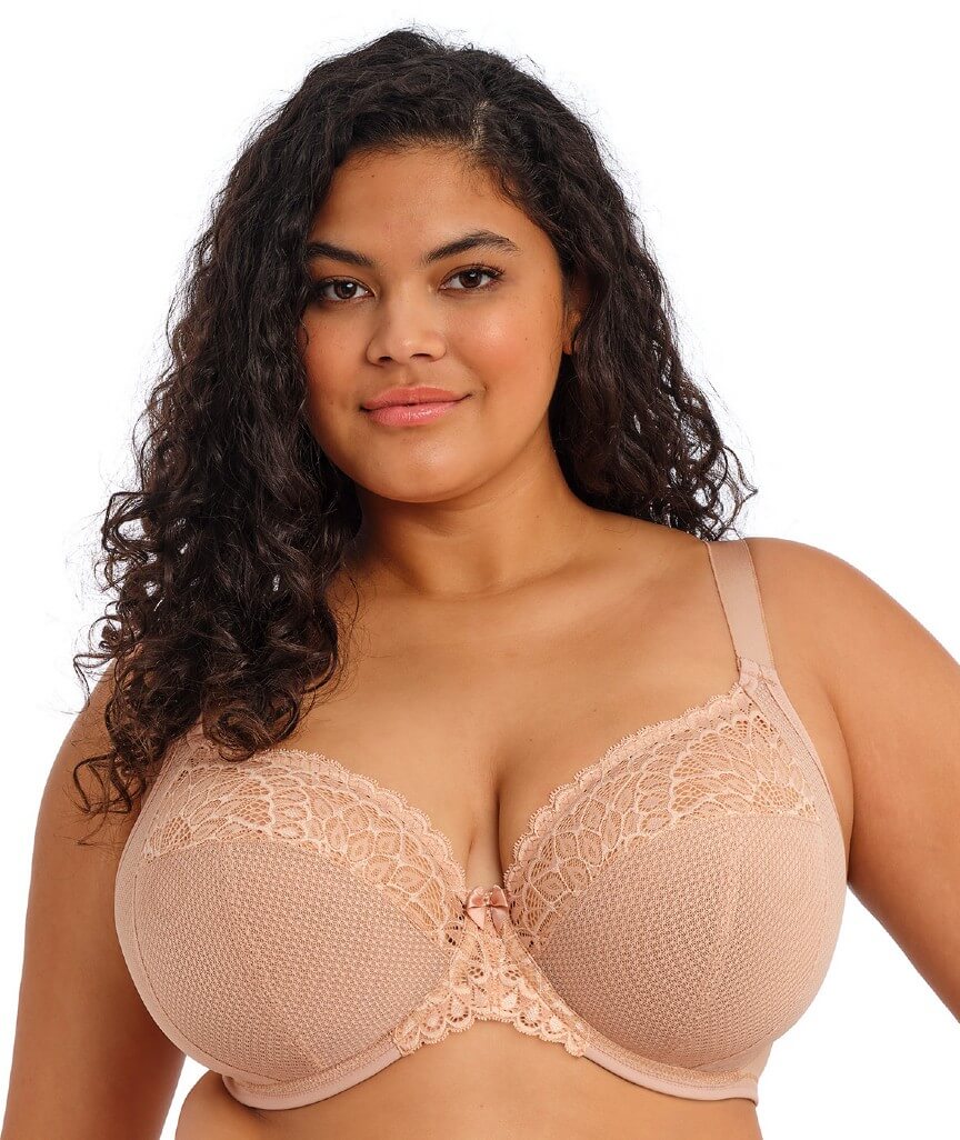 Elomi Tiernie Underwire Stretch Plunge Bra - Sahara