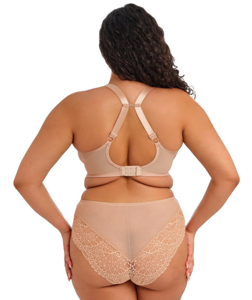 Elomi Tiernie Underwire Stretch Plunge Bra - Sahara - Image 5