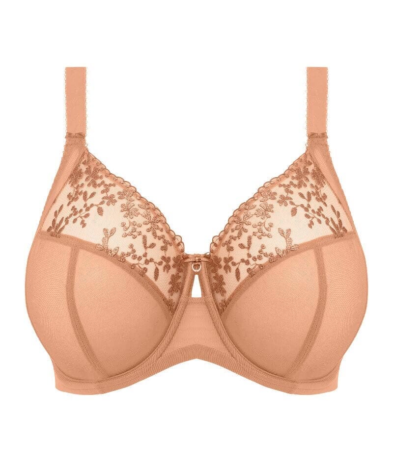 Elomi Zarla Underwire Bra - Cafe Au Lait - Image 5