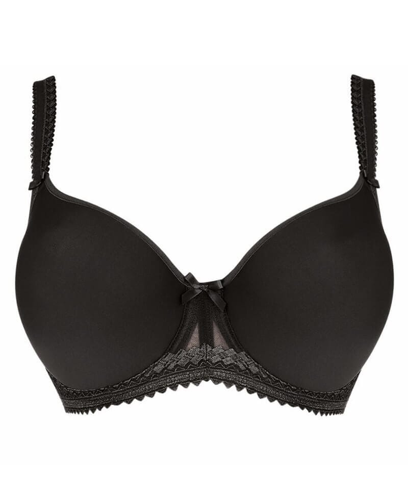 Fantasie Rebecca Moulded Spacer with Embroidery Underwired Bra - Black - Image 6