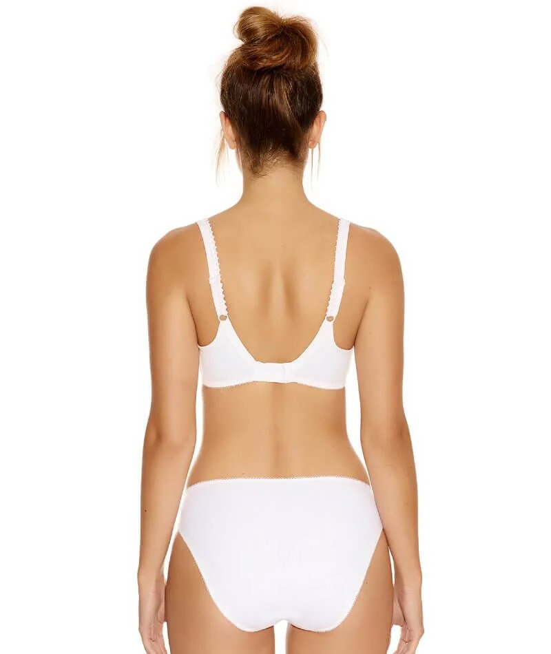 Fantasie Rebecca Moulded Spacer with Embroidery Underwired Bra - White - Image 5