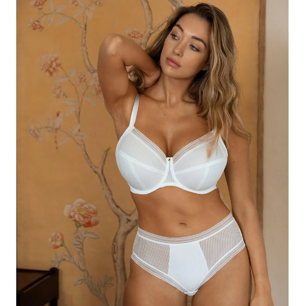 Fantasie Fusion Underwired Full Cup Side Support Bra - White - Image 3