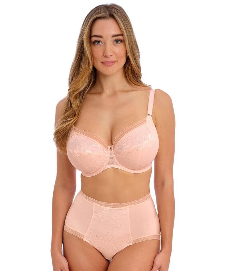 Fantasie Fusion Lace Underwire Full Cup Side Support Bra - Blush - Image 4