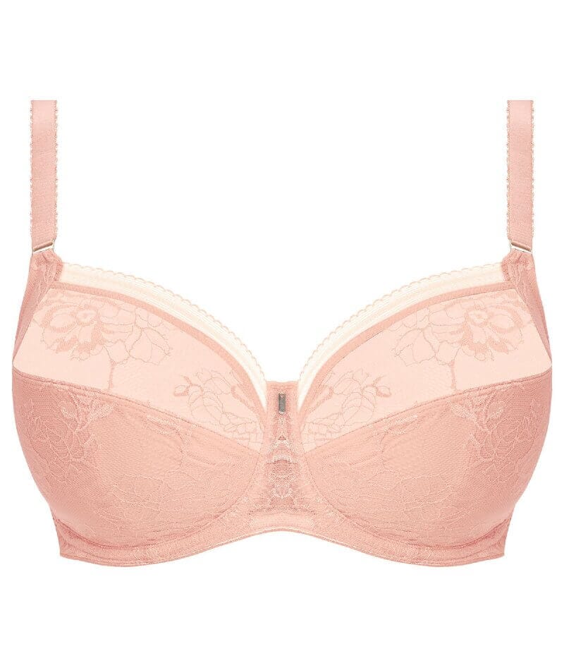 Fantasie Fusion Lace Underwire Full Cup Side Support Bra - Blush - Image 6