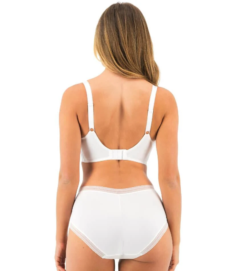 Fantasie Fusion Lace Underwire Full Cup Side Support Bra - White - Image 5