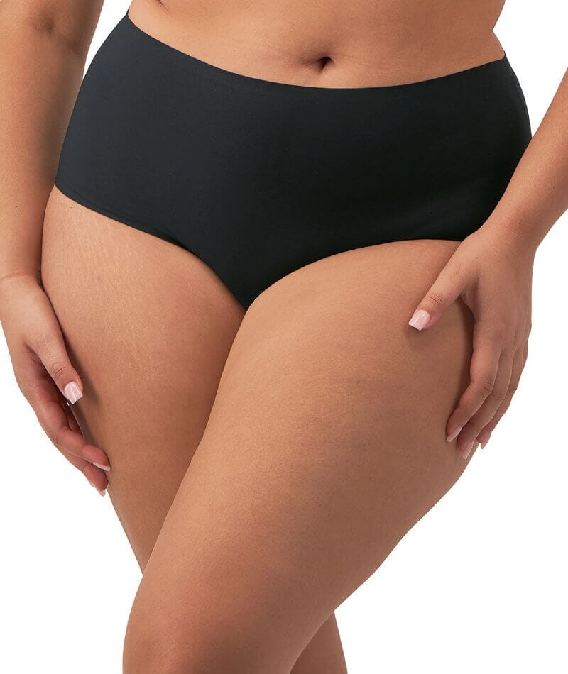 Fantasie Smoothease Invisible Stretch Curve Brief - Black