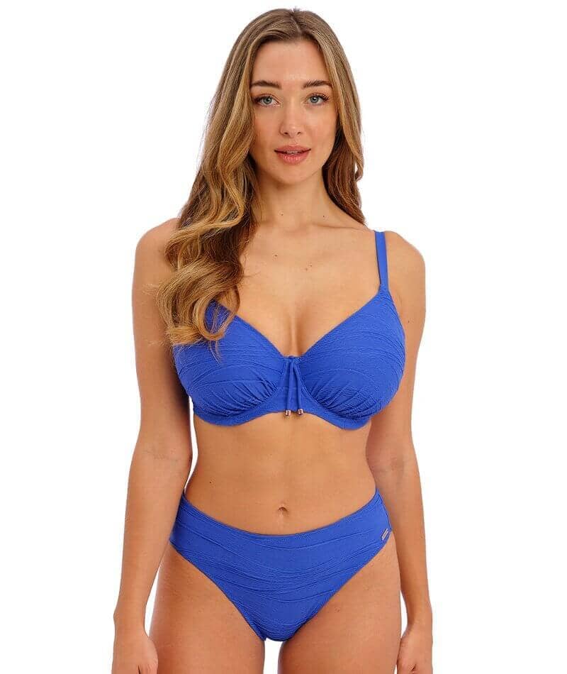Fantasie Swim Beach Waves Underwire Gathered Full Cup Bikini Top - Ultramarine - Image 3