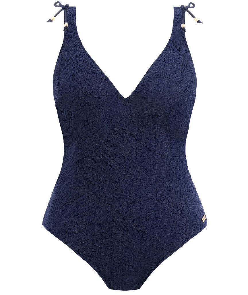 Fantasie Swim Ottawa Underwired Plunge One Piece Swimsuit - Ink - Image 4