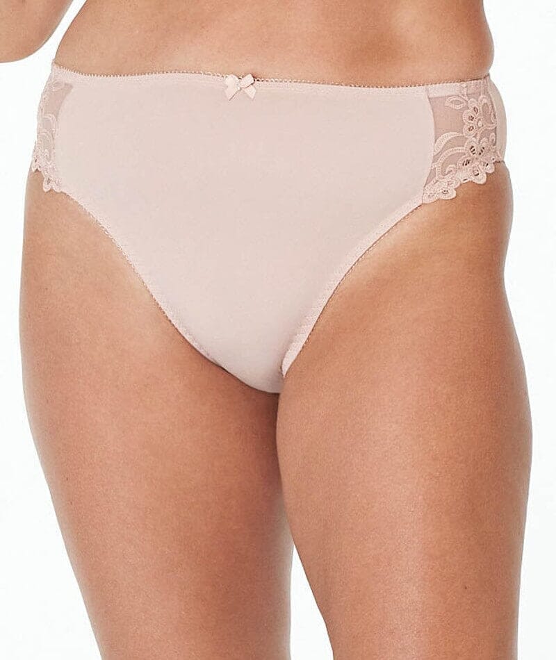 Fayreform Coral High Cut Brief 2 Pack - Black/Latte - Image 2