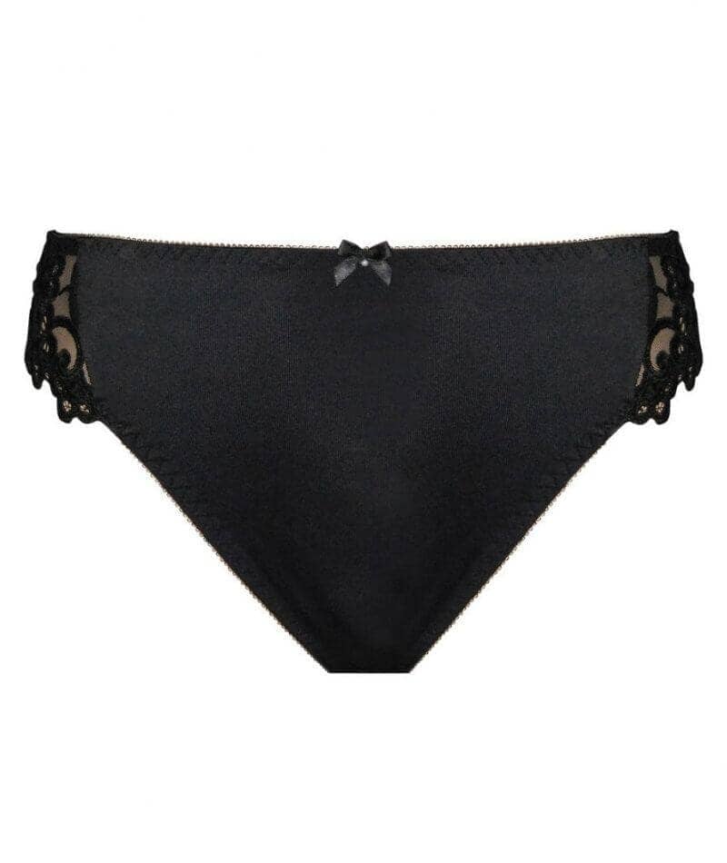 Fayreform Coral High Cut Brief - Black - Image 6