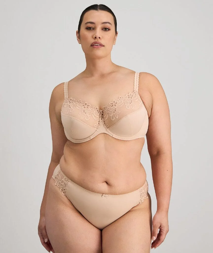 Fayreform Coral High Cut Brief - Latte - Image 4