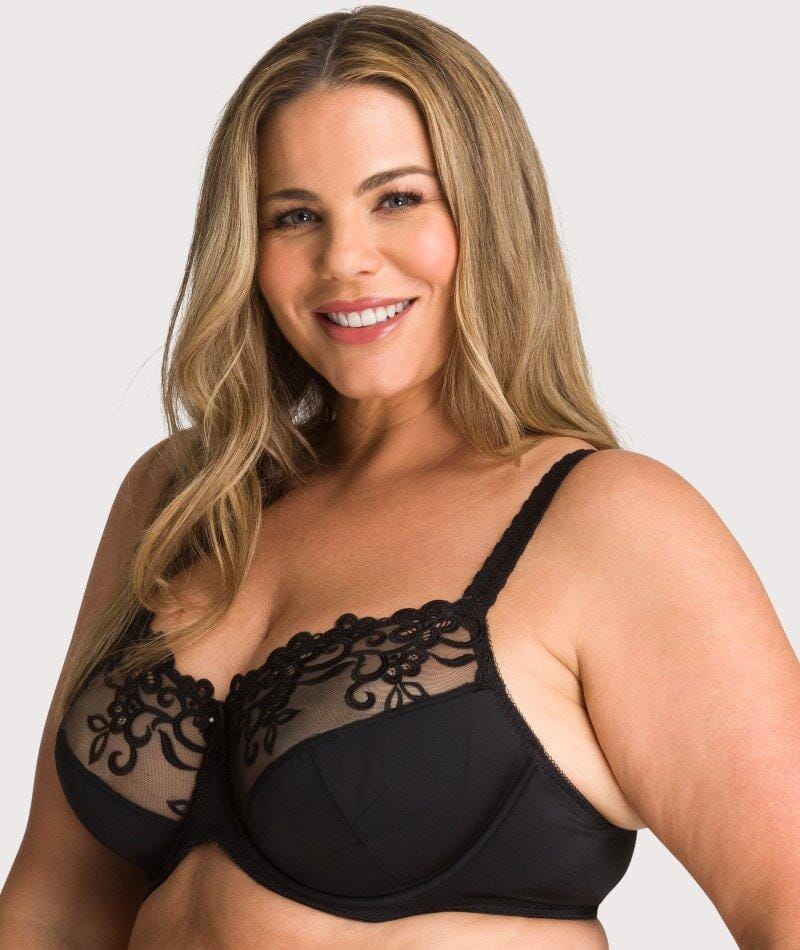 Fayreform Coral Underwire Bra - Black - Image 3