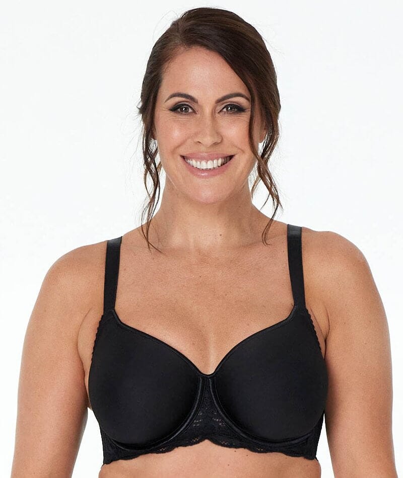 Fayreform Lace Perfect Contour Spacer Bra - Black - Image 4