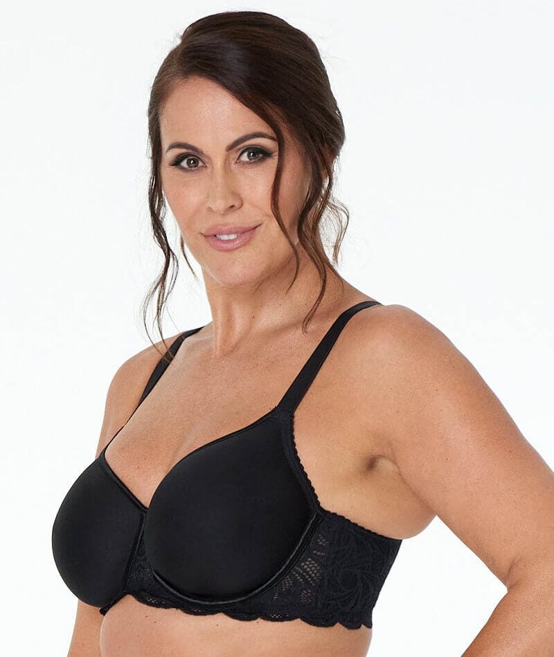 Fayreform Lace Perfect Contour Spacer Bra - Black - Image 5