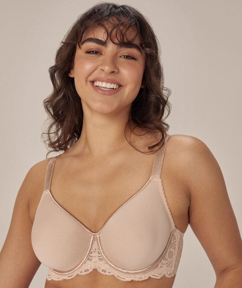 Fayreform Lace Perfect Contour Spacer Bra - Latte - Image 4