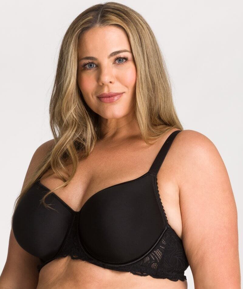 Fayreform Lace Perfect Contour Spacer Bra 2 Pack - Black/Latte - Image 6