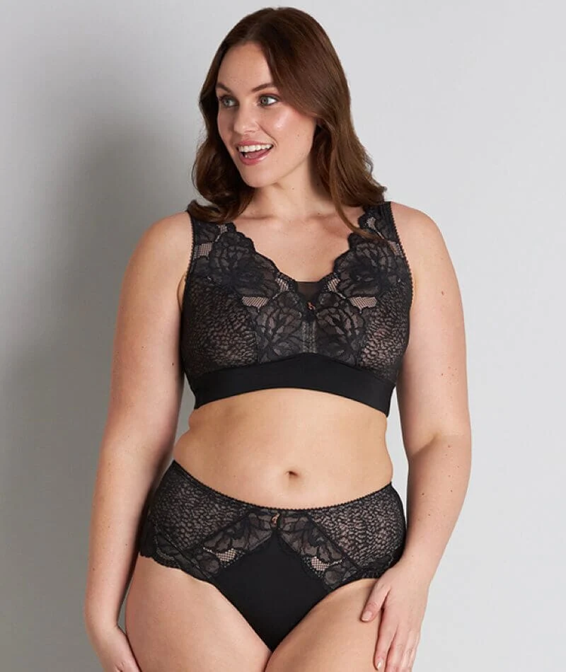 Fayreform Midnight Express Full Brief - Black - Image 4