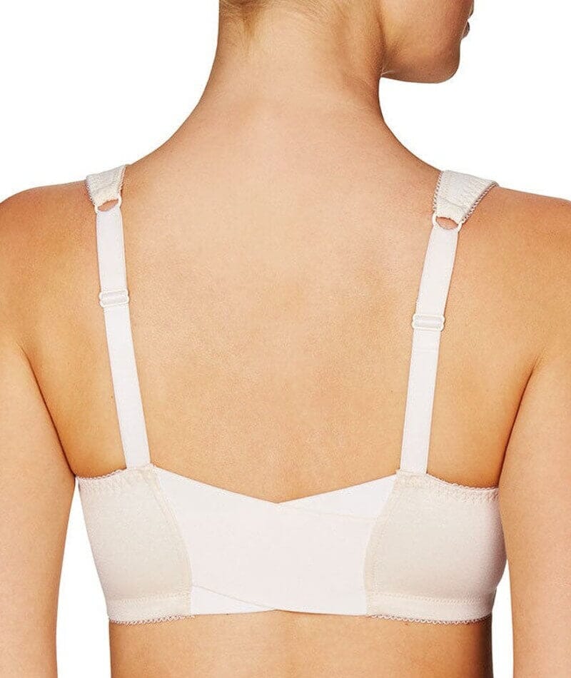 Fayreform Ultimate Comfort Front Closure Soft Cup Wire-Free Bra - Pink Champagne - Image 6