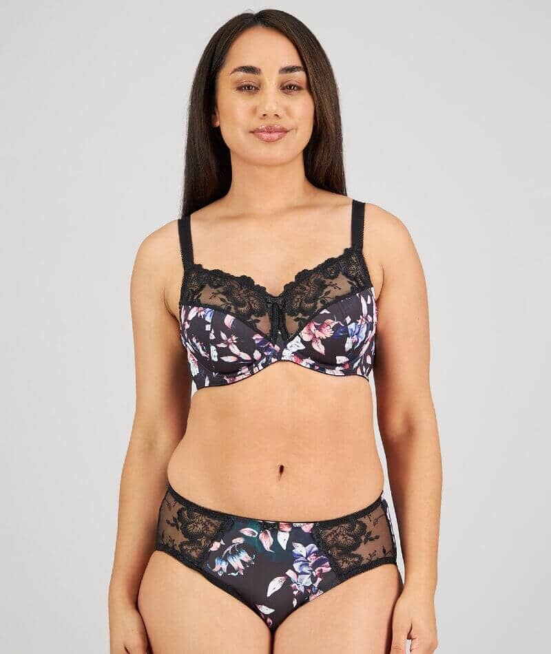 Fayreform Wild Violet Full Brief - Dark Folklore Print - Image 4