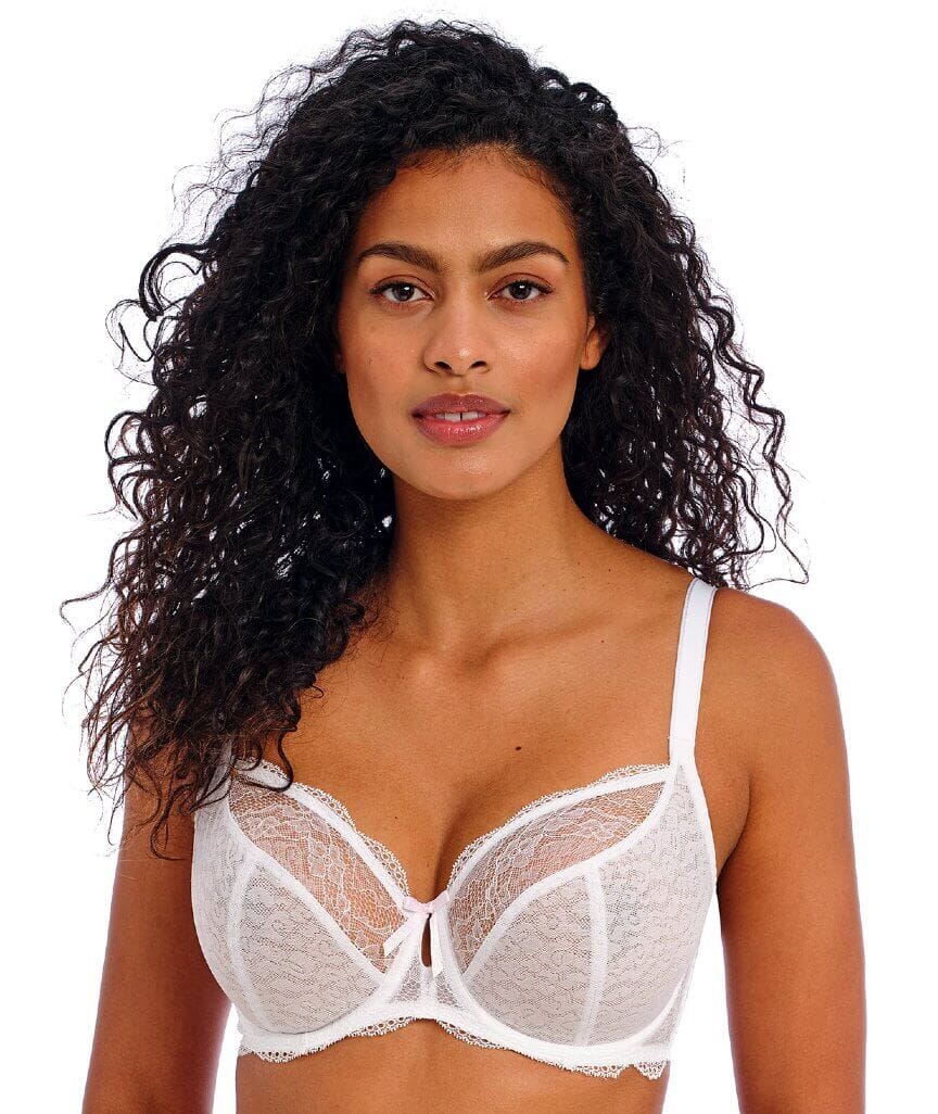 Freya Fancies Underwire Plunge Bra - White