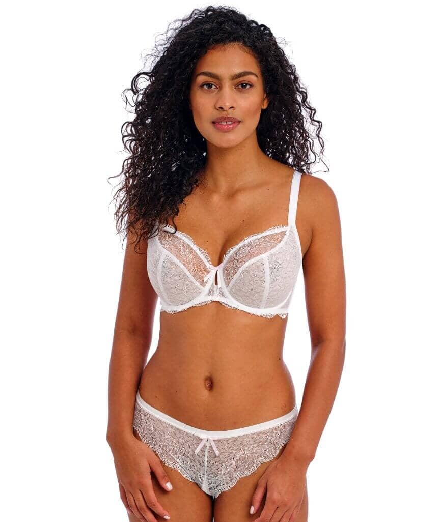 Freya Fancies Underwire Plunge Bra - White - Image 3
